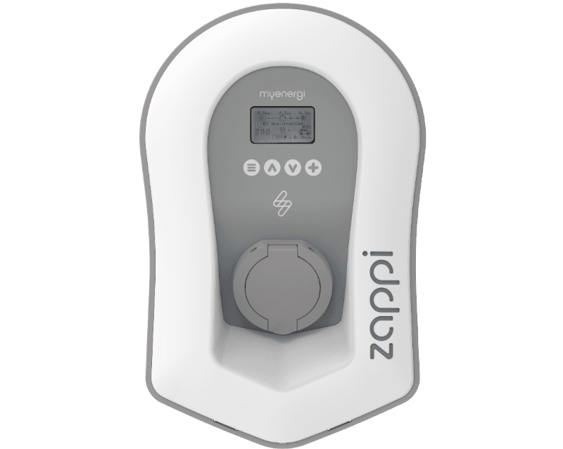 Zappi - multi phase - 7kW (Single-Phase) or 22kW (