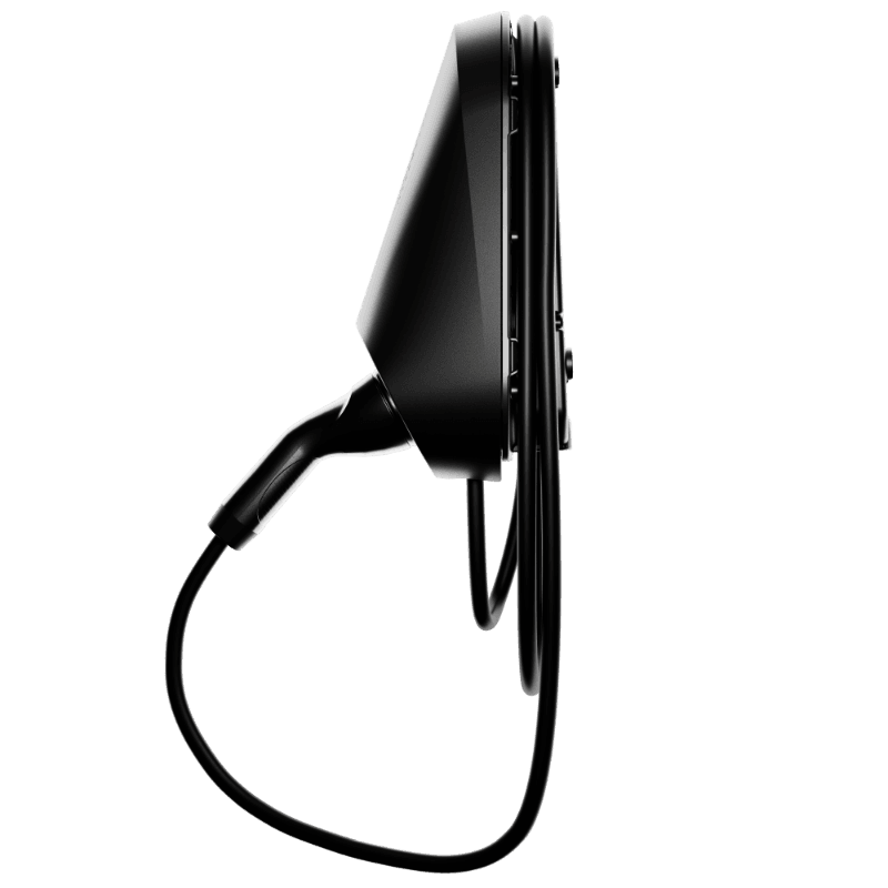 Zappi Glo 7kw Black Tethered Charger